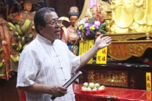 廖大慶,南方澳文史工作室暨三剛鐵文物館創辦人。