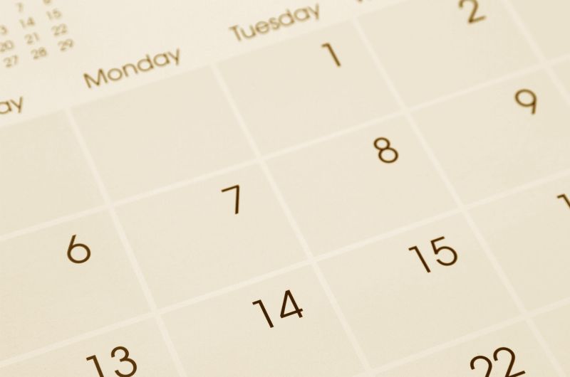 Definition of Weekdays amd Holidays of 2025 for Dining